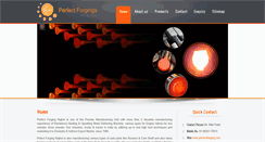 Desktop Screenshot of perfectforging.com